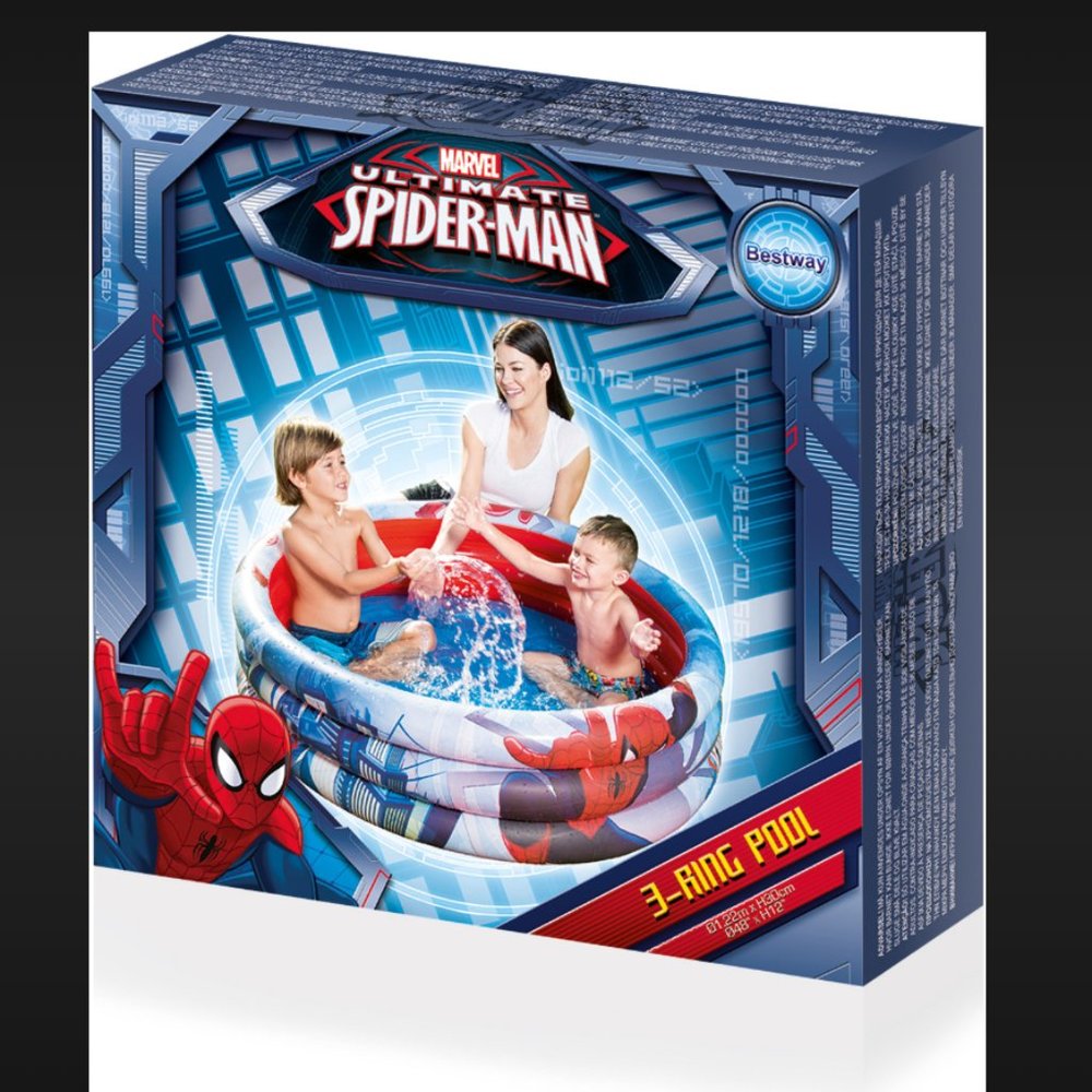 *NEW IN BOX* Spiderman 3 Ring Kid's Pool